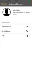 Mobilevalue voicemail capture d'écran 1
