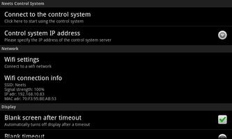 Neets Dedicated Control تصوير الشاشة 1