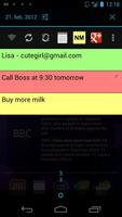 Notification Memo الملصق