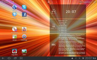 Glass Widgets تصوير الشاشة 3