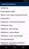 Antibiotikavejledning الملصق