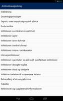 Antibiotikavejledning screenshot 2