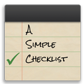”A Simple Checklist