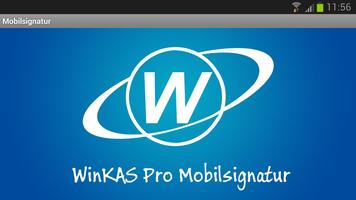 WinKAS Pro Mobilsignatur Plakat
