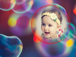 Bubble Photo Frames Affiche