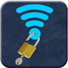 WiFi Password Hacker Prank. Zeichen