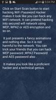 WiFi Password Hacker Prank. Screenshot 2