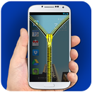 Transparent Zipper Screen Lock APK