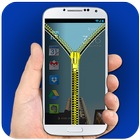 Transparent Zipper Screen Lock biểu tượng