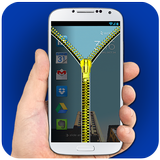 Transparent Zipper Screen Lock biểu tượng