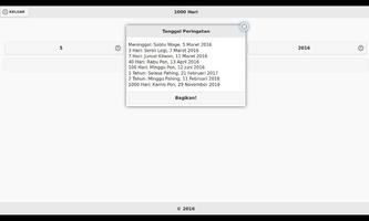 1.000 Hari capture d'écran 2