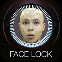 Face Lock Screen Iron Man Style Affiche