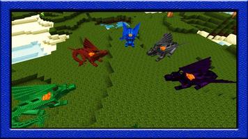 برنامه‌نما Dragon mod for minecraft pe عکس از صفحه