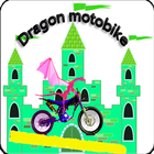Dragon train motorbike icon