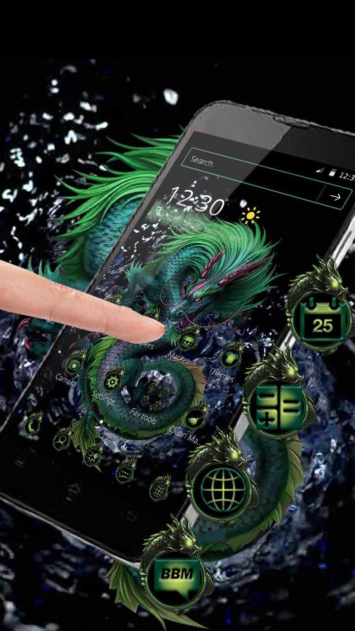 Android 用の 超自然ドラゴンランチャーテーマ3d Apk をダウンロード