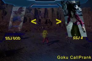 Goku Warrior call poster