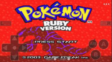 Pokemoon ruby - Free G.B.A Classic Game poster