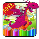 dragons colorier livre APK