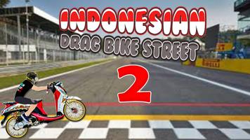 Indonesian Drag Bike Street Race 2 imagem de tela 1