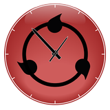 Clock Widget Sharingan icon