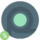 Rounder L - icon pack icône