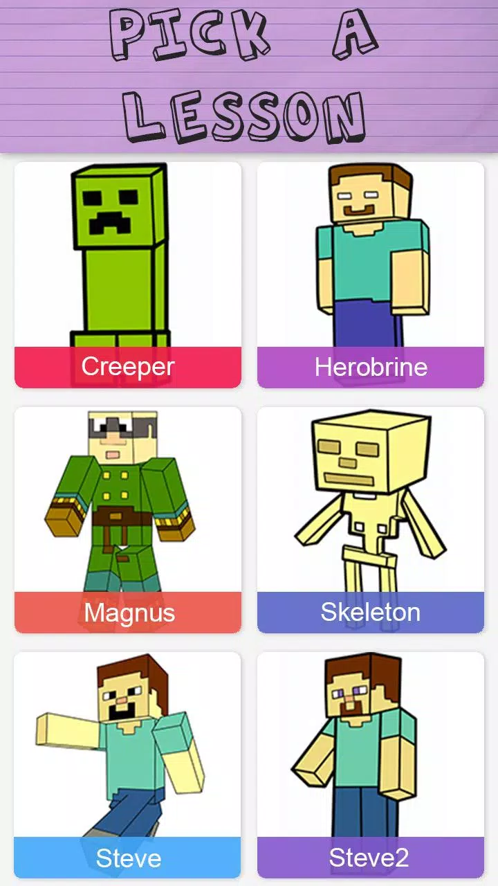 Como DESENHAR o STEVE do MINECRAFT - Como DIBUJAR a STEVE de