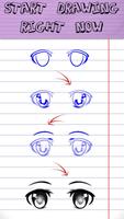 How to draw anime eyes screenshot 2