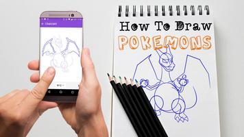 Como desenhar o Pokémon Cartaz