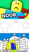 How to draw Roblox poster