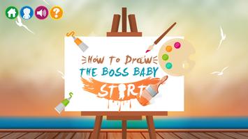 Poster How To Draw The Boss Baby