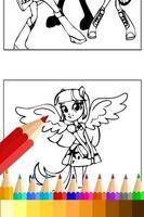 How to Draw Equestria Girls Ekran Görüntüsü 3