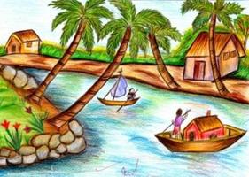 برنامه‌نما Draw Scenery عکس از صفحه