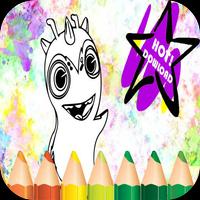 How to Draw Slugterra Coloring постер