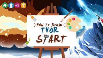 How to Draw Thor Ragnarok 2017 Cartaz