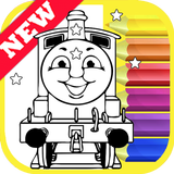 How Draw Coloring for Thomas Train Friends by Fans icône