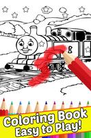 How Draw Coloring for Thomas Train Friends by Fans ảnh chụp màn hình 2