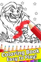 How Draw Coloring for The King Lion by Fans penulis hantaran