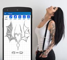 How to Draw Tattoos Step by Step Ekran Görüntüsü 3