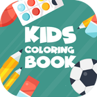 Kids Coloring Book-icoon