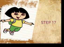 How To Draw Dora اسکرین شاٹ 2