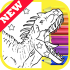 How Draw Coloring Lego Jurassic Dino World by Fans icon