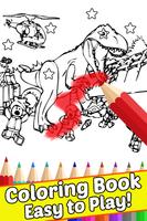 How Draw Coloring Lego Jurassic Dino World by Fans imagem de tela 1