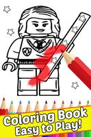 How Draw Coloring for Lego Harry Wizards by Fans ảnh chụp màn hình 1