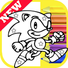 How Draw Coloring for Sonic Hedgehog by Fans icon