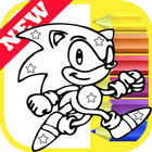 How Draw Coloring for Sonic Hedgehog by Fans иконка