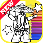 How Draw Coloring for NinjaGo by Fans icône