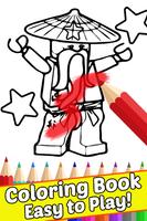 How Draw Coloring for NinjaGo by Fans Affiche