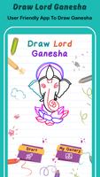 Draw Lord Ganesha Sketch poster