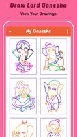 Draw Lord Ganesha Sketch स्क्रीनशॉट 1