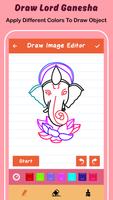 Draw Lord Ganesha Sketch تصوير الشاشة 2